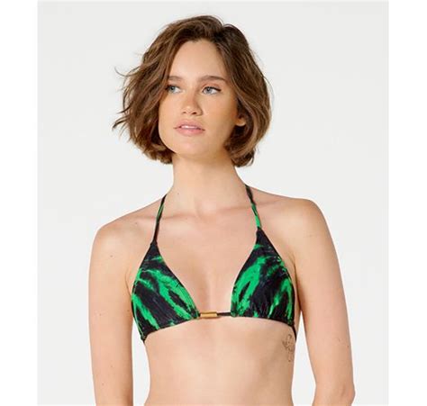 Bikini Tops Top Point Tie Dye Verde Brand Blueman