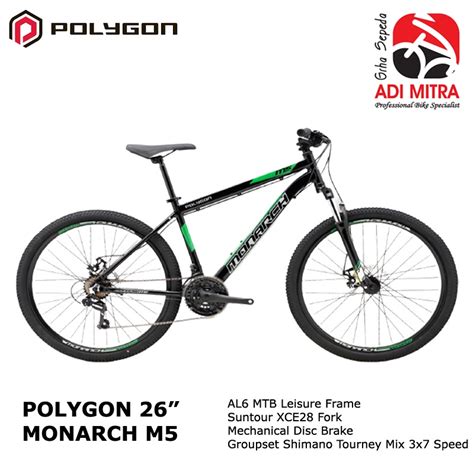 Jual Polygon Monarch M5 Sepeda MTB 26 Inch Shopee Indonesia