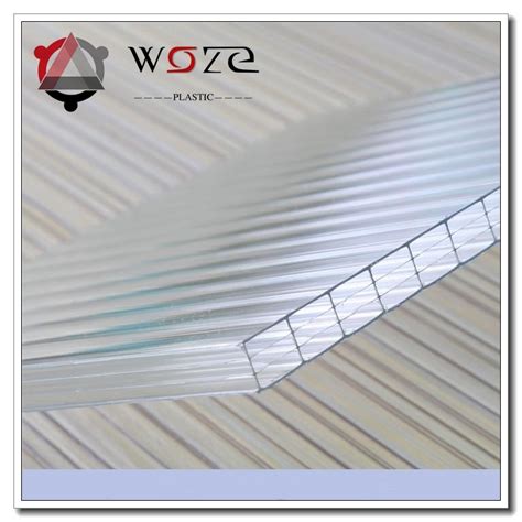 Uv Protection Multiwall Polycarbonate Hollow Sheet For Roofing And