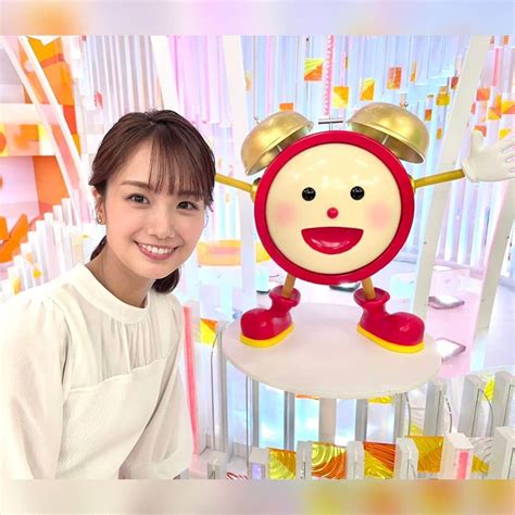 フジテレビ「めざましテレビ」さんのインスタグラム写真 フジテレビ「めざましテレビ」instagram「． スタジオに登場している