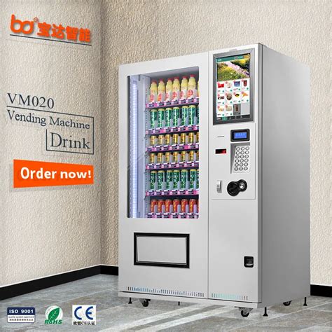 22' Lcd Automatic Coffee Vending Machine Price/ Combo/snack/drink/pizza ...