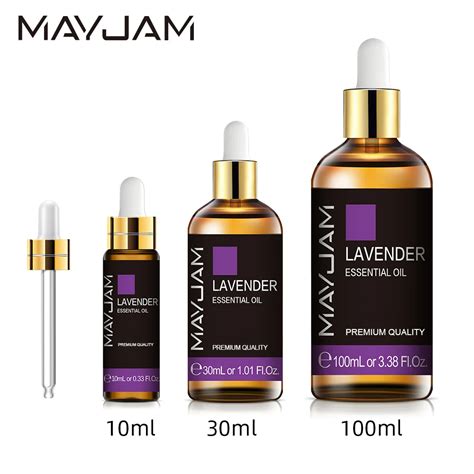 Mayjam 10ml 30ml 100ml Essential Oils For Humidifier Diffuser Lavender