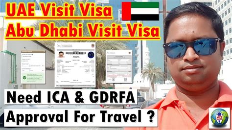 Uae Visit Visa Update Abu Dhabi Visit Visa Need Ica Gdrfa