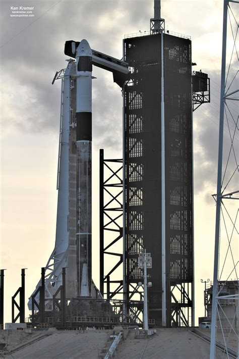 Spacex Crew Dragon Poised For Liftoff On In Flight Abort Demonstration