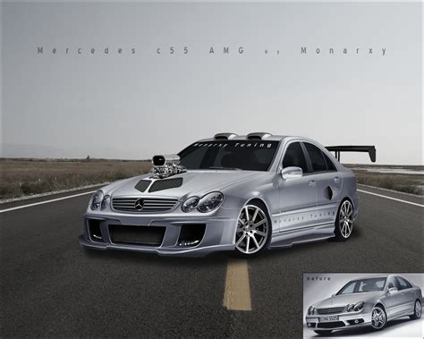 Mercedes C55 Amg Tuning By Monarxy On Deviantart