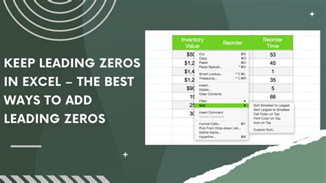 Inventory Management Excel Formulas Best Excel Functions For