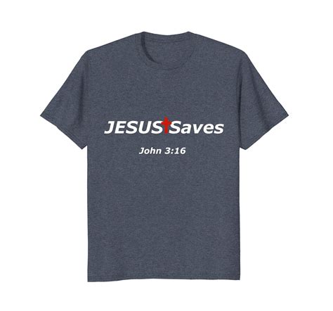 Jesus Saves Christian T-Shirt - T-Shirts, Tank Tops