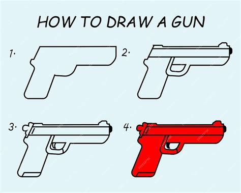 Aprende A Dibujar Una Pistola Paso A Paso Dibujos De Colorear Porn Sex Picture