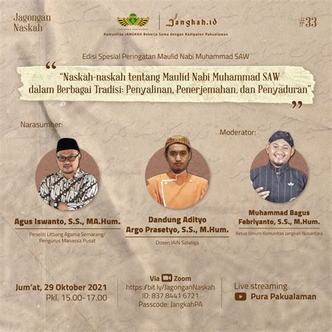 Jagongan Naskah Naskah Naskah Tentang Maulid Nabi Muhammad Saw