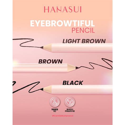 HANASUI EYEBROWTIFUL PENCIL ALIS EYEBROW PENSIL ORIGINAL Lazada