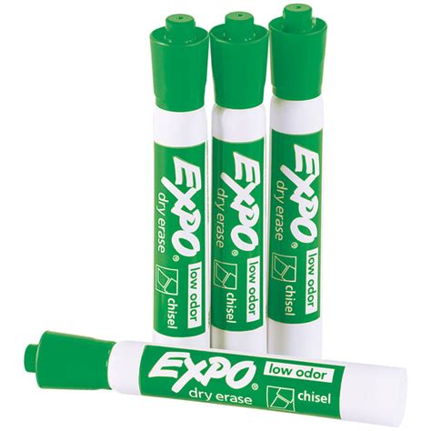 Expo Green Dry Erase Markers 12/Pack - PackagingSupplies.com