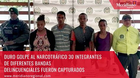 Duro Golpe Al Narcotr Fico Integrantes De Diferentes Bandas