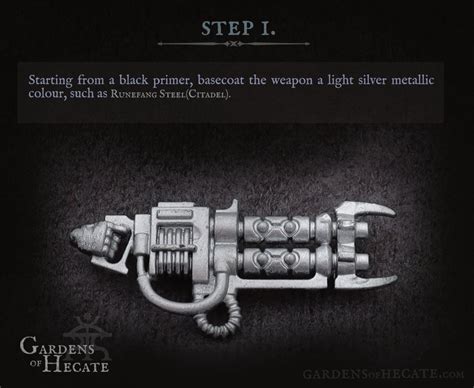 Tutorial Painting Gauss Weapons Gardens Of Hecate