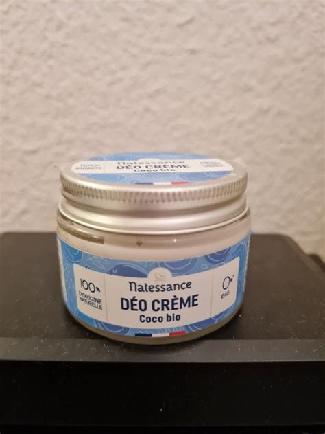 Natessance Déo Crème Coco Bio 50 g INCI Beauty