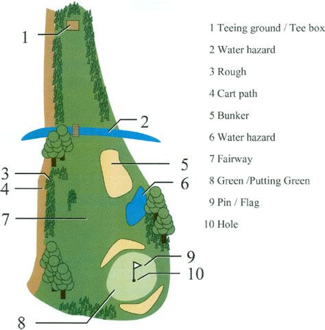 Golf Course Components Download Scientific Diagram