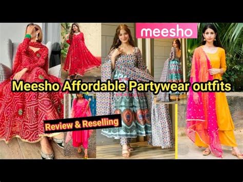 Meesho Haul Meesho Partywear Dress Gown Haulmeesho Partywear Kurta