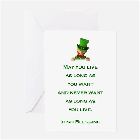 Irish Sayings Greeting Cards, Thank You Cards, and Custom Cards | CafePress