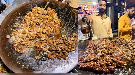 Tawa Fry Kaleji Mutton Fried Liver Receipe Street Food Karachi