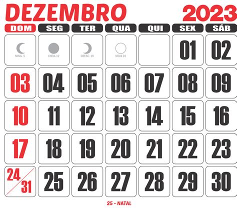 Calendário Mensal Dezembro De 2023 Imprimir Mês De Dezembro2023