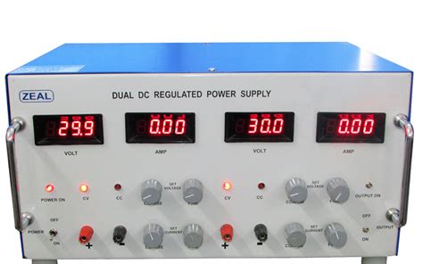 Dual DC Regulated Power Supply Manufacturer Supplier Exporter India