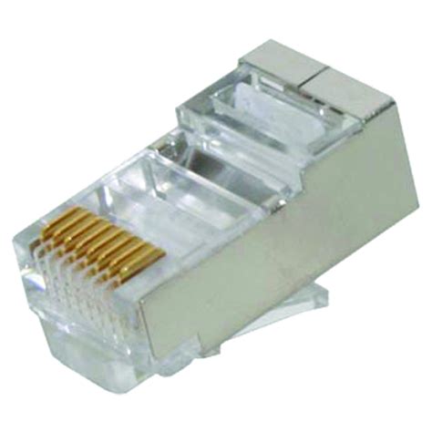 Quest Technology Nmp 8425 Modular Plugs Cat5e Rj45 Shielded 8p8c