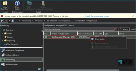 SCCM 2303 Upgrade Step By Step Guide New Features HTMD Blog