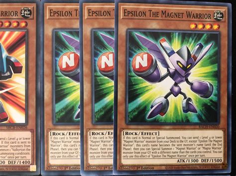 Yugioh Magnet Warrior Deck Etsy