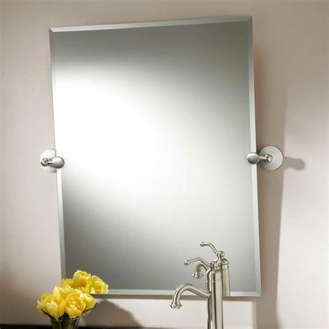 35 Incredible Polished Nickel Bathroom Mirror - Home Decoration and Inspiration Ideas