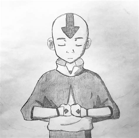 Avatar The Last Airbender Art Avatar Aang Art Drawings Sketches