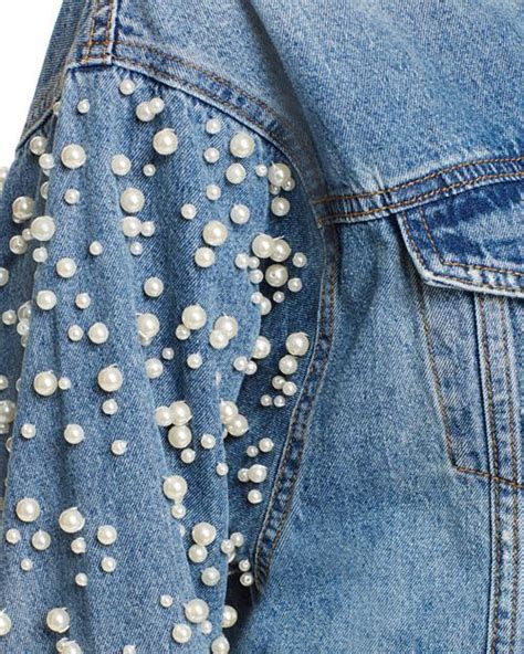 Sunset Spring Embellished Denim Jacket 100 Exclusive