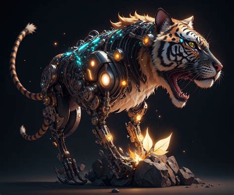 ArtStation - 222 Cyberpunk Metallic Animals | 4K Reference Art ...