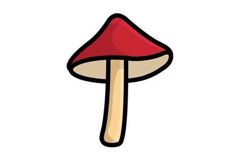 Halloween Mushroom Vector Graphic By Goodtimeartsy Creative Fabrica