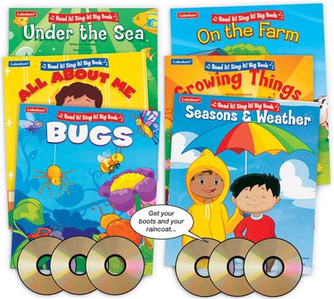 Read It Sing It Big Books And Cds At Lakeshore Learning Big Book Kindergarten Themes