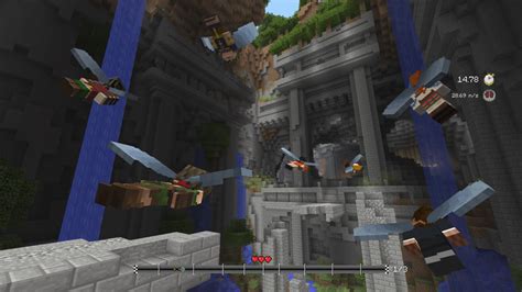 Glide Mini Game Launches Free For Console Minecraft Tomorrow VideoGamer