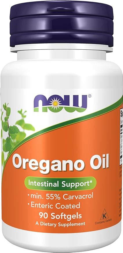 Amazon Now Foods Supplements Oregano Oil With Ginger And Fennel