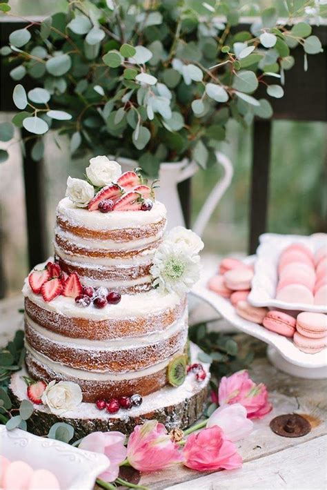 Naked Cakes La Ltima Tendencia En Tartas De Boda Bodas