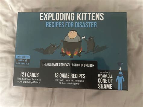 Exploding Kittens Recipe For Disaster Hobbies And Toys Toys And Games On