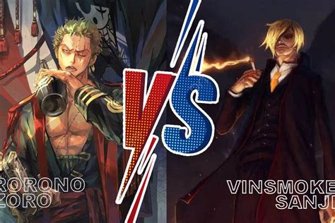 One Piece Zoro Vs Sanji Siapa Yang Akan Menang Teras Gorontalo