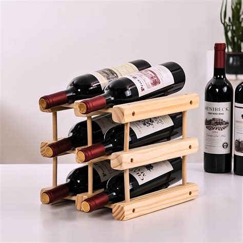 Amazon Cokritsm Bottle Wine Racks Wooden Cabinets Wine Racks