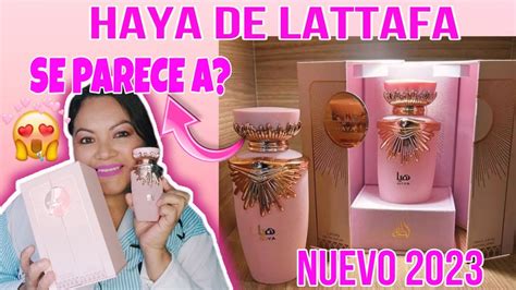 Review Perfume HAYA de Lattafa Nuevo 2023 DUPE de pero más barato