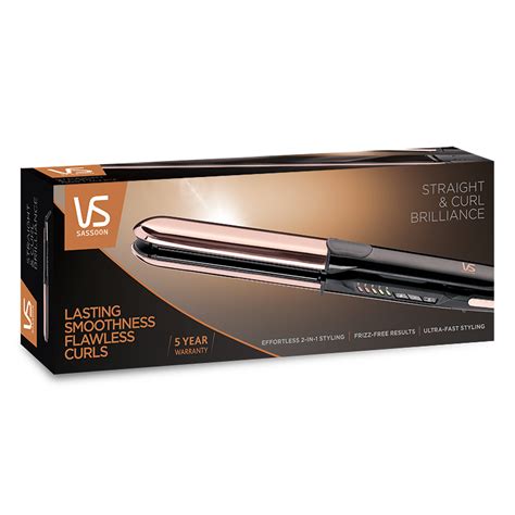 Buy Vs Sassoon 2 In 1 Straight Curl Brilliance Styler At Mighty Ape Nz