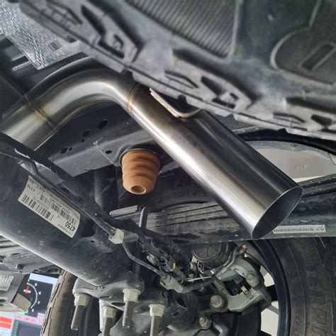 Ford Ranger Next Gen V6 3 0l 3 5″ Dpf Back Straight Through Exhaust System Crg Fab