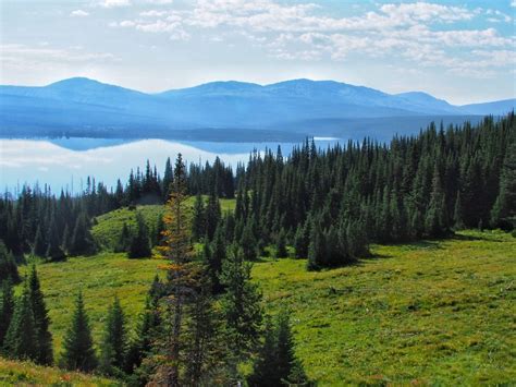 Backpacking In Yellowstone Heart Lake To South Boundary A