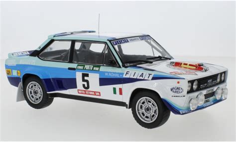 Modellautos Fiat 131 1 18 IXO Abarth No 5 Rallye WM Rally Portugal 1980