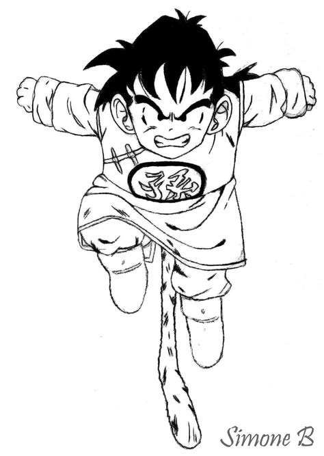 Coloriage Sangohan Luxe Collection Dbz Coloring Pages Gohan Coloring