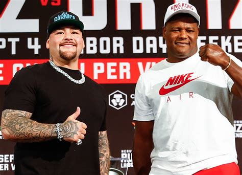 Andy Ruiz Jr And Luis Ortiz Set To Meet In Crossroads Battle On Sunday