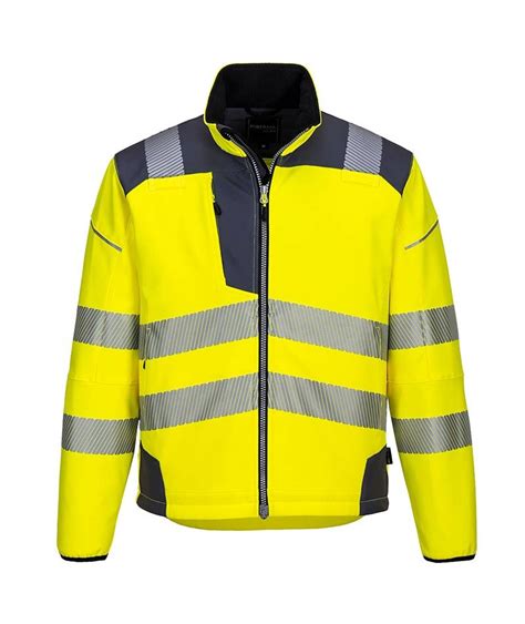 Softshell De Travail Haute Visibilit Pw Portwest Vpa