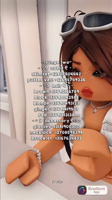 Cute Brunette Brunette Girl Roblox Codes Roblox Roblox Brown Hair