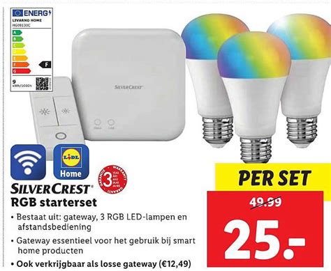 SilverCrest RGB Starterset Aanbieding Bij Lidl 1Folders Nl