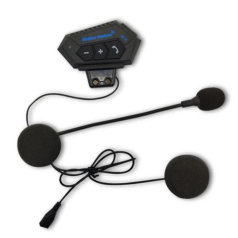 Auriculares Bluetooth Para Casco De Motocicleta V Intercomunicador